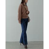 裏毛ワンポイント刺繍スウェットプルオーバー | Re:EDIT | 詳細画像13