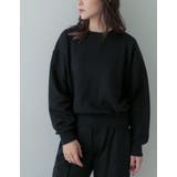 裏毛ワンポイント刺繍スウェットプルオーバー | Re:EDIT | 詳細画像9