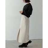 裏毛ワンポイント刺繍スウェットプルオーバー | Re:EDIT | 詳細画像26