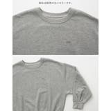 裏毛ワンポイント刺繍スウェットプルオーバー | Re:EDIT | 詳細画像28