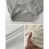 裏毛ワンポイント刺繍スウェットプルオーバー | Re:EDIT | 詳細画像30