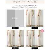ストレスフリーな着心地でモードに着こなせる カルゼベイカーストレートパンツ パンツ | Re:EDIT | 詳細画像24