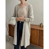 グレージュ(004) | [接触冷感]丈が選べるとろみカットソートッパーカーディガン | Re:EDIT