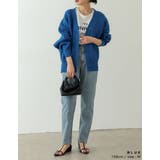 [大きいサイズ有]スポンジニットラグランVネックカーディガン | Re:EDIT | 詳細画像16 