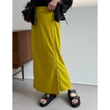 ジョーゼットポンチオープンスナップナロースカート | Re:EDIT | 詳細画像12