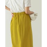 ジョーゼットポンチオープンスナップナロースカート | Re:EDIT | 詳細画像17