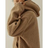 着るだけでシーズンムード高まる1枚 ボアフーディーハーフジッププルオーバー トッ… | Re:EDIT | 詳細画像13