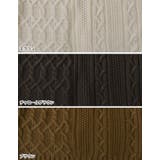 シーズンムード高まるケーブル編みが魅力 ケーブル編みニットナロースカート スカート | Re:EDIT | 詳細画像12