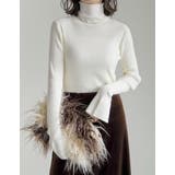 アイボリー(003) | [2025AW COLLECTION][販売枚数3 4万枚突破！][華奢見えが叶… | Re:EDIT