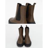 [辻元舞さん着用]サイドゴアミドルブーツ | Re:EDIT | 詳細画像15 