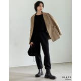 [辻元舞さん着用]サイドゴアミドルブーツ | Re:EDIT | 詳細画像10 