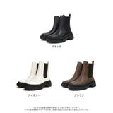 [辻元舞さん着用]サイドゴアミドルブーツ | Re:EDIT | 詳細画像16 