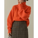 起毛ニットの風合いがフェミニンな印象に | Re:EDIT | 詳細画像4