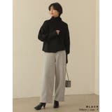 起毛ニットの風合いがフェミニンな印象に | Re:EDIT | 詳細画像5