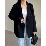 金ボタンブレザージャケット | Re:EDIT | 詳細画像3