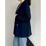 金ボタンブレザージャケット | Re:EDIT | 詳細画像8