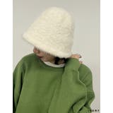 ファー素材でシーズンムード高まるバケットハット シャギーファーバケットハット 帽… | Re:EDIT | 詳細画像3 