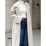 フェイクウールテーラードロングコート | Re:EDIT | 詳細画像12