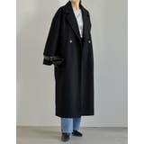 フェイクウールテーラードロングコート | Re:EDIT | 詳細画像2