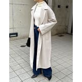 フェイクウールテーラードロングコート | Re:EDIT | 詳細画像3