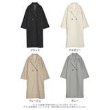 フェイクウールテーラードロングコート | Re:EDIT | 詳細画像18