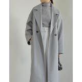 フェイクウールテーラードロングコート | Re:EDIT | 詳細画像22