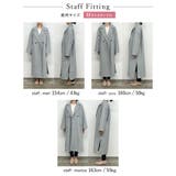 フェイクウールテーラードロングコート | Re:EDIT | 詳細画像28