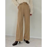 [低身長/高身長/大きいサイズ有]裏微起毛ツータックワイドパンツ | Re:EDIT | 詳細画像26 