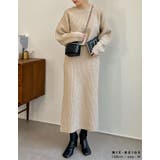 ふんわりMIXカラーが魅力のきれいめニットスカート | Re:EDIT | 詳細画像14