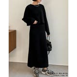 ふんわりMIXカラーが魅力のきれいめニットスカート | Re:EDIT | 詳細画像8