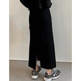 ふんわりMIXカラーが魅力のきれいめニットスカート | Re:EDIT | 詳細画像10