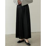 シンプルながらも華やかなプリーツスカート シャイニープリーツロングスカート スカ… | Re:EDIT | 詳細画像3 