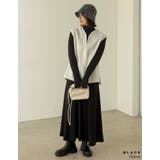 上品かつコーディネートのアクセントに ツイードライクチューリップハット 帽子 | Re:EDIT | 詳細画像3