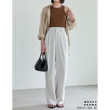 コットンリブカップ付きアメスリショート丈タンクトップ | Re:EDIT | 詳細画像13