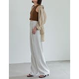 コットンリブカップ付きアメスリショート丈タンクトップ | Re:EDIT | 詳細画像15