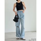 コットンリブカップ付きアメスリショート丈タンクトップ | Re:EDIT | 詳細画像17