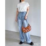 着回し力に優れたモードカジュアルな1枚 モックネックフレンチスリーブTシャツ | Re:EDIT | 詳細画像25