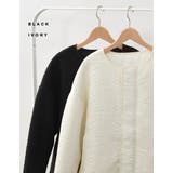 ふくれジャガードキルティングブルゾン | Re:EDIT | 詳細画像2