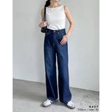 [低身長/高身長/大きいサイズ有]コットンデニムバギーパンツ | Re:EDIT | 詳細画像17 