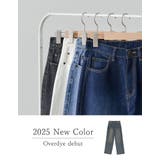 [低身長/高身長/大きいサイズ有]コットンデニムバギーパンツ | Re:EDIT | 詳細画像2 