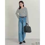 [低身長/高身長/大きいサイズ有]コットンデニムバギーパンツ | Re:EDIT | 詳細画像21 