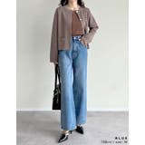 [低身長/高身長/大きいサイズ有]コットンデニムバギーパンツ | Re:EDIT | 詳細画像24 