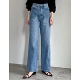 [低身長/高身長/大きいサイズ有]コットンデニムバギーパンツ | Re:EDIT | 詳細画像25 