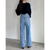 [低身長/高身長/大きいサイズ有]コットンデニムバギーパンツ | Re:EDIT | 詳細画像28 