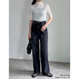 [低身長/高身長/大きいサイズ有]コットンデニムバギーパンツ | Re:EDIT | 詳細画像32 