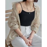 ショート丈カップ付きキャミソール | Re:EDIT | 詳細画像12 