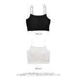 ショート丈カップ付きキャミソール | Re:EDIT | 詳細画像18 