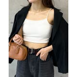 ショート丈カップ付きキャミソール | Re:EDIT | 詳細画像21 