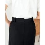 リサイクルツイルウエストデザインスリットナロースカート | Re:EDIT | 詳細画像13