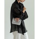 オーガンジーシアーボウタイブラウス | Re:EDIT | 詳細画像10